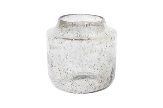 Vase Glita grey bubbles