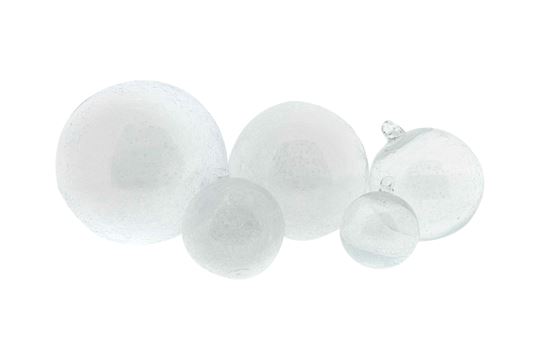 Deco ball clear bubbels
