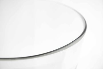 Vase oval clear