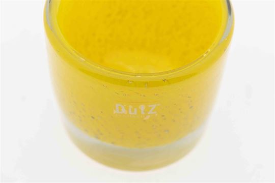 Cylinder thick yellow bubbles