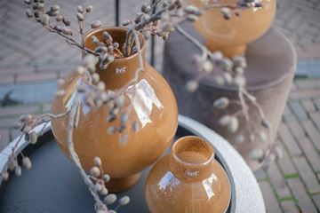 Vase Rondo brown