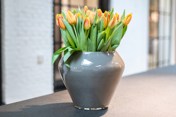 Vase Zorba taupe 2.0