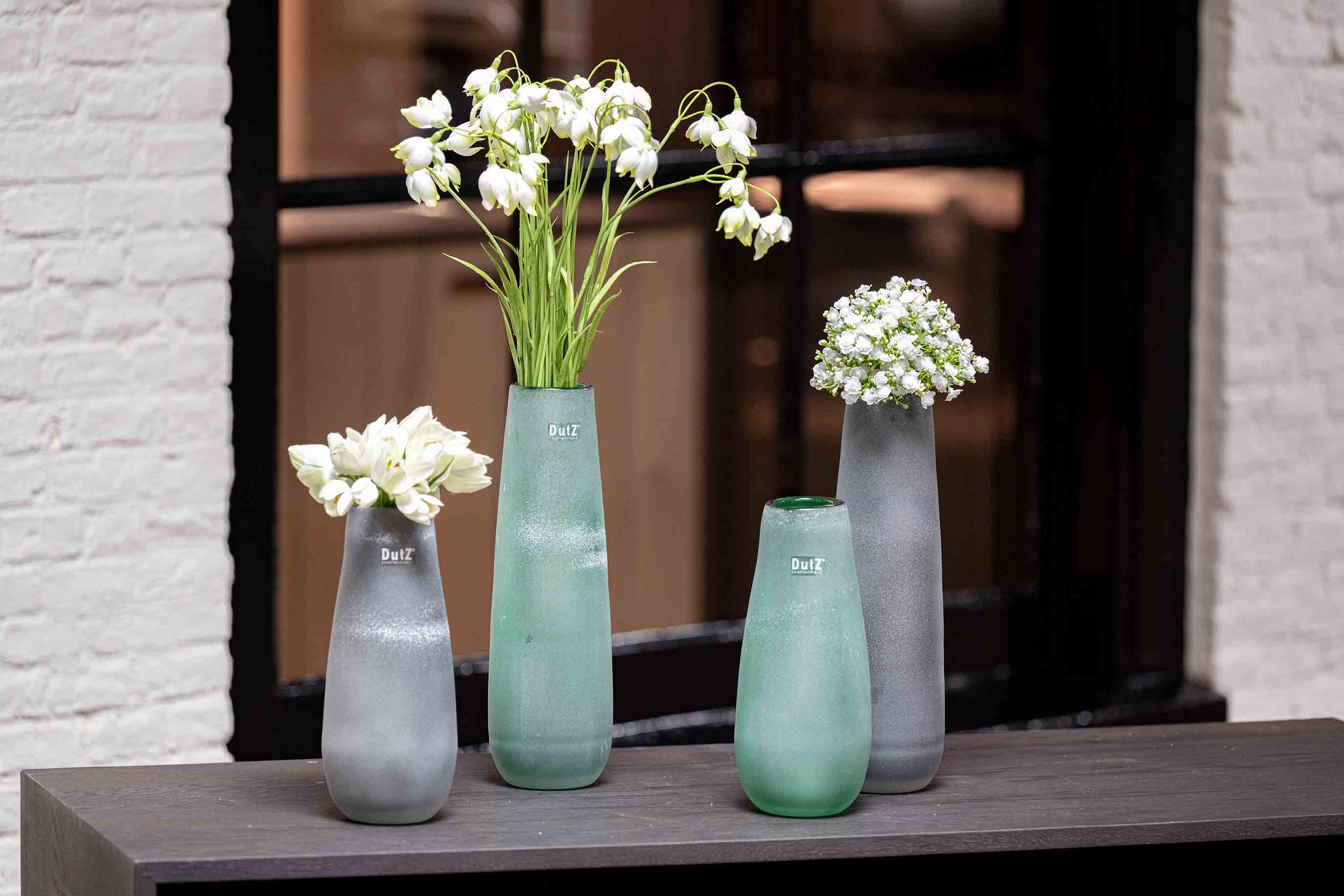 Vase antic emerald