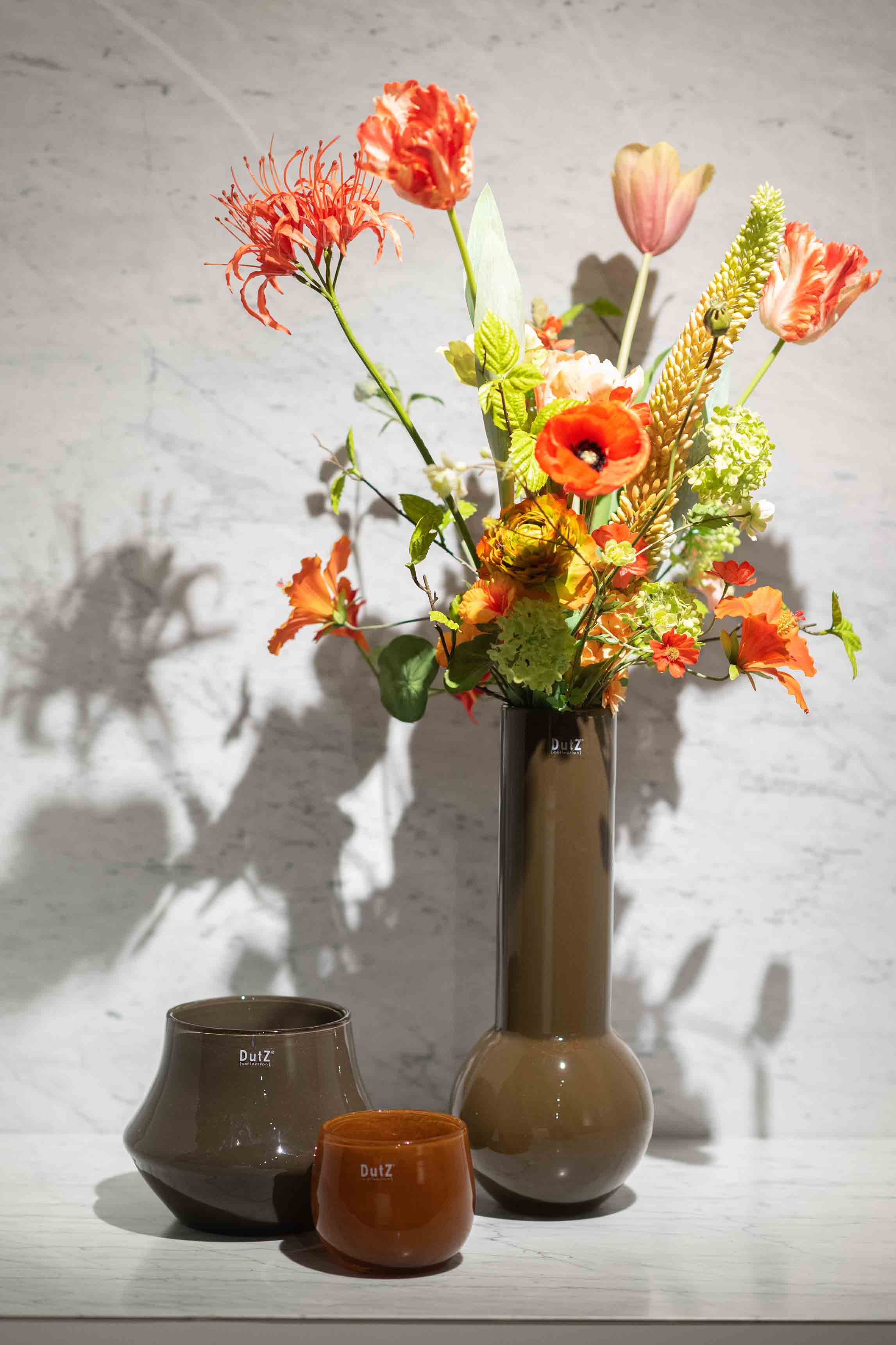 Vase Meryna brown