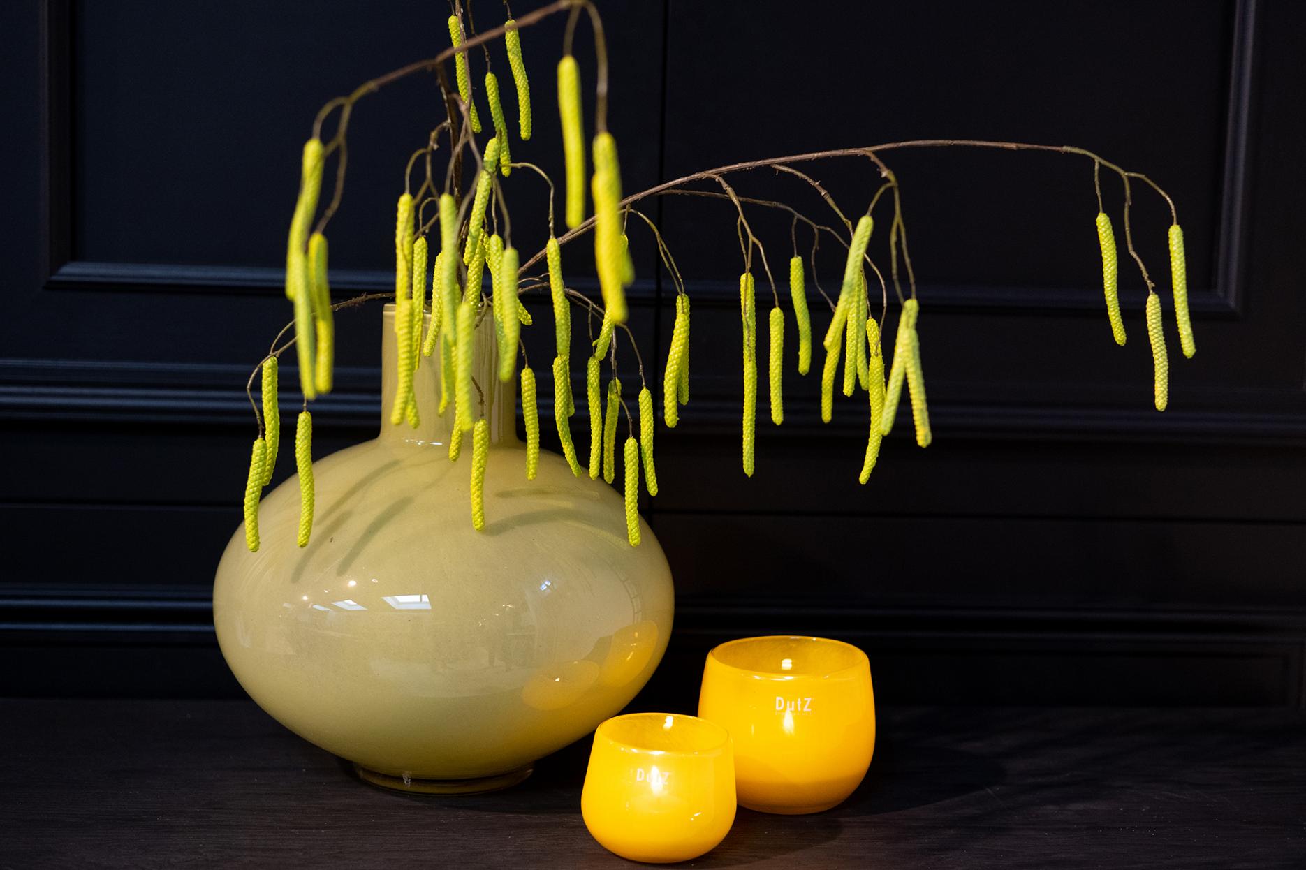 Vase Darya chartreuse