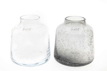 Vase Tisza 1 grey bubbles